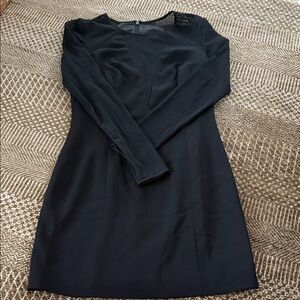 JAYGODFREY Classic Black Long Sleeve Dress
